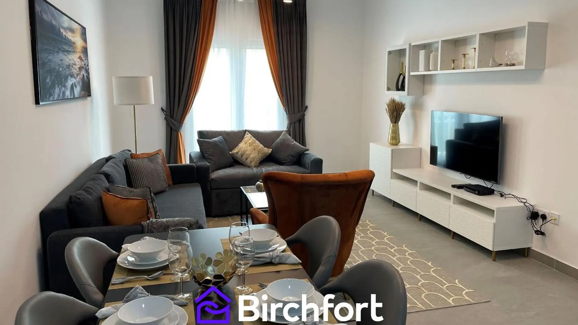 Birchfort - Newly Renovated Unique 1 Bedroom Apartment Dubai